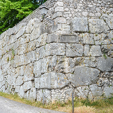 angolo mura dell'acropoli