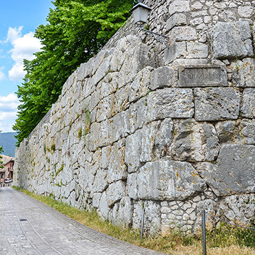 dettaglio delle mura di alatri