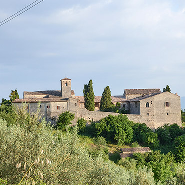 panorama della badia