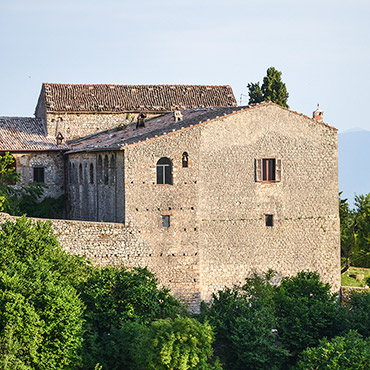 particolare della badia