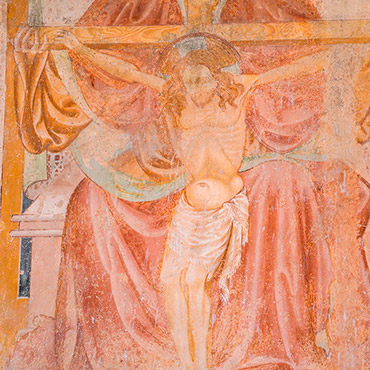 affresco della crocifissione