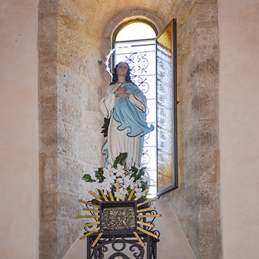 statua della madonna