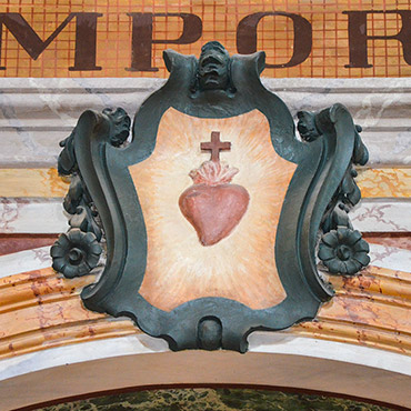 dettaglio del sacro cuore