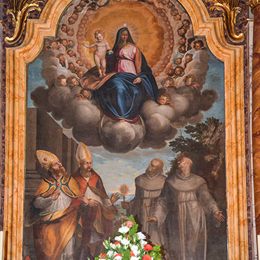 dipinto della madonna