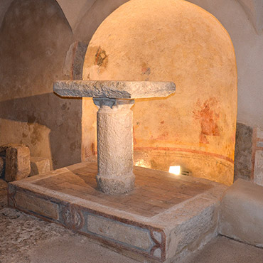 altare della cripta