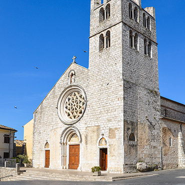 facciata della chiesa